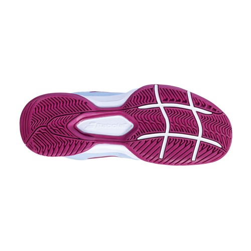 Giày Tennis Nữ Babolat SFX3 ALL COURT Clearwater/Cherry (31S22530-4098) 3