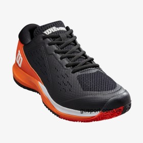 Giày Tennis Wilson Rush Pro Ace Black/Orange/White- WRS330790 1