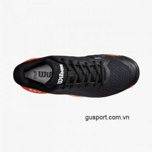 Giày Tennis Wilson Rush Pro Ace Black/Orange/White- WRS330790 2