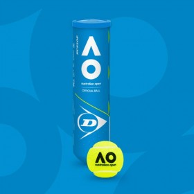 Bóng Tennis Dunlop Australian Open (AO) / Hộp 4 Quả
