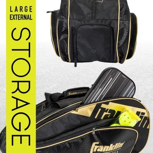 Túi Pickleball Franklin Pro Series- Black/Gold 4