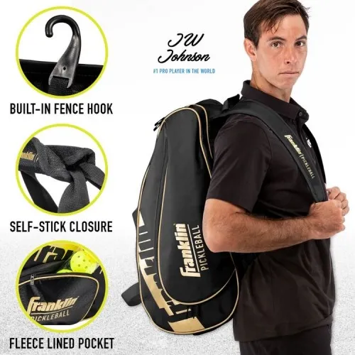 Túi Pickleball Franklin Pro Series- Black/Gold 5