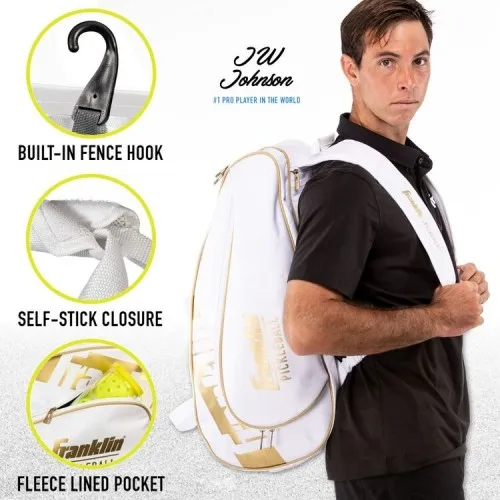 Túi Pickleball Franklin Pro Series- White/Gold 6