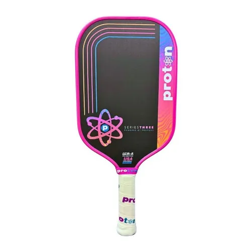 Vợt Pickleball Proton Series Three Pink/White 15mm (227GR) 0