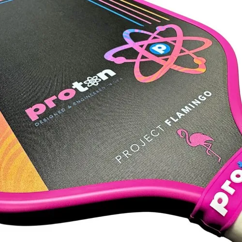 Vợt Pickleball Proton Series Three Pink/White 15mm (227GR) 3