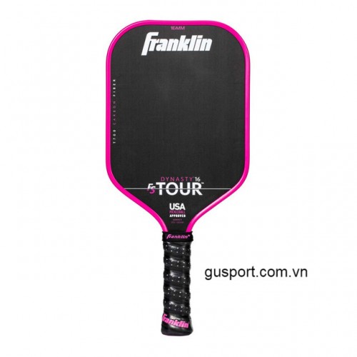 Vợt Pickleball Franklin FS Tour Dynasty 16mm (245GR)- Pink 0