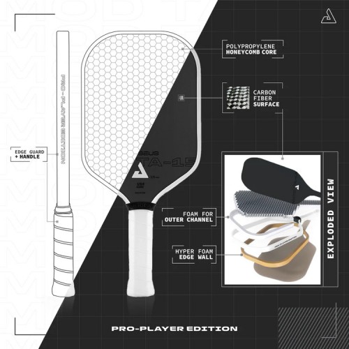 Vợt Pickleball JOOLA Ben Johns Perseus 16mm Mod TA-15 Pro (226GR)- 18446 7