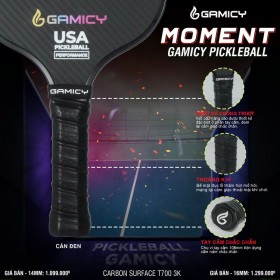 Vợt Pickleball Kaiwin Gamicy Moment T700 16mm 7