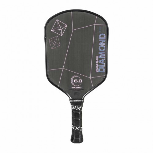 Vợt Pickleball Six Zero Double Black Diamond Control 16mm (230Gr) 1
