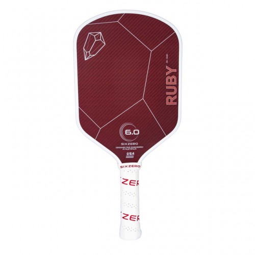 Vợt Pickleball Six Zero Ruby 16mm (232Gr) 0