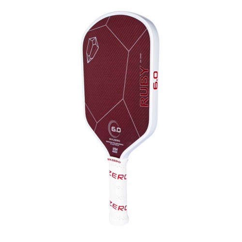 Vợt Pickleball Six Zero Ruby 16mm (232Gr) 0