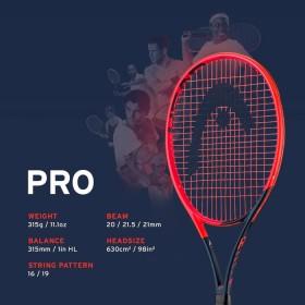 Vợt Tennis Head  Radical Pro 2023 (315gr)- 235103 4