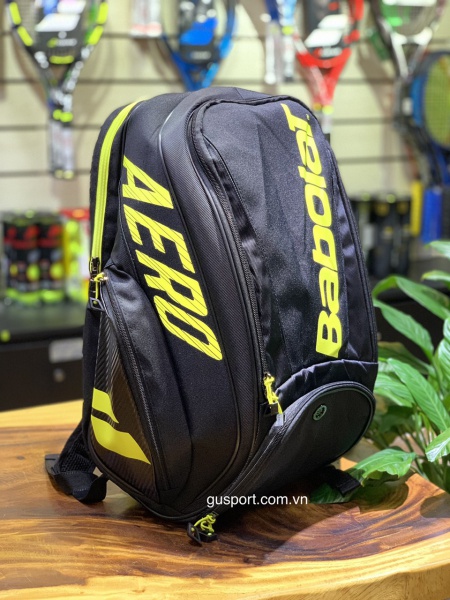 BALO TENNIS BABOLAT PURE AERO 2021 (753094) BLACK/YELLOW 