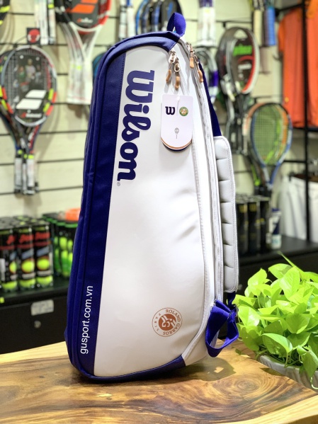 Túi Tennis Wilson ROLAND GARROS PREMIUM 9pack (WR8012601001)_D