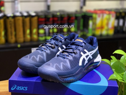 Giày tennis Asics Gel Resolution 8 French Blue _ White (1041A079-403)